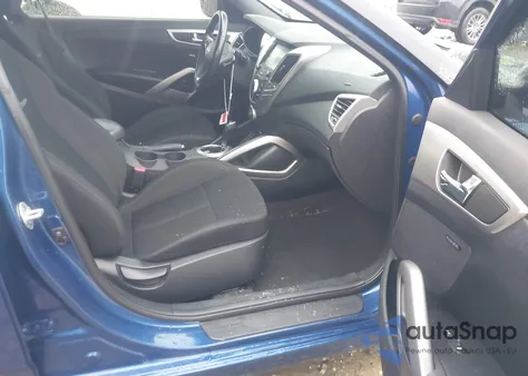 2017 Hyundai Veloster Value Edition from USA, damaged, VIN KMHTC6AD9HU324816